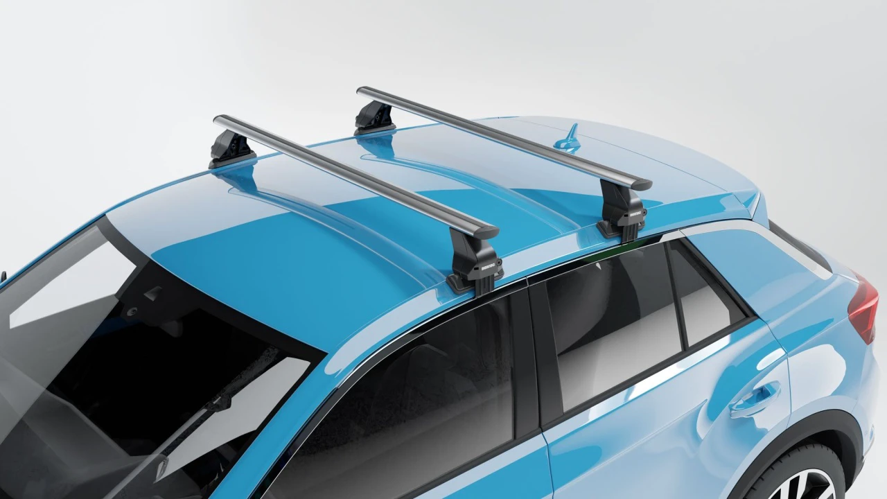 7. Bare transversale Menabo Omega Plus Aluminiu pentru Ford Focus I Station Wagon, 5 usi, model 1998-2005