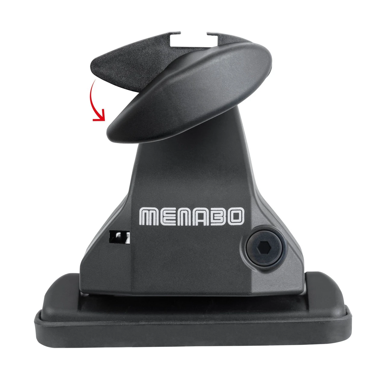 4. Bare transversale Menabo Omega Plus Aluminiu pentru Mazda 3 (BK), 5 usi, model 2003-2009