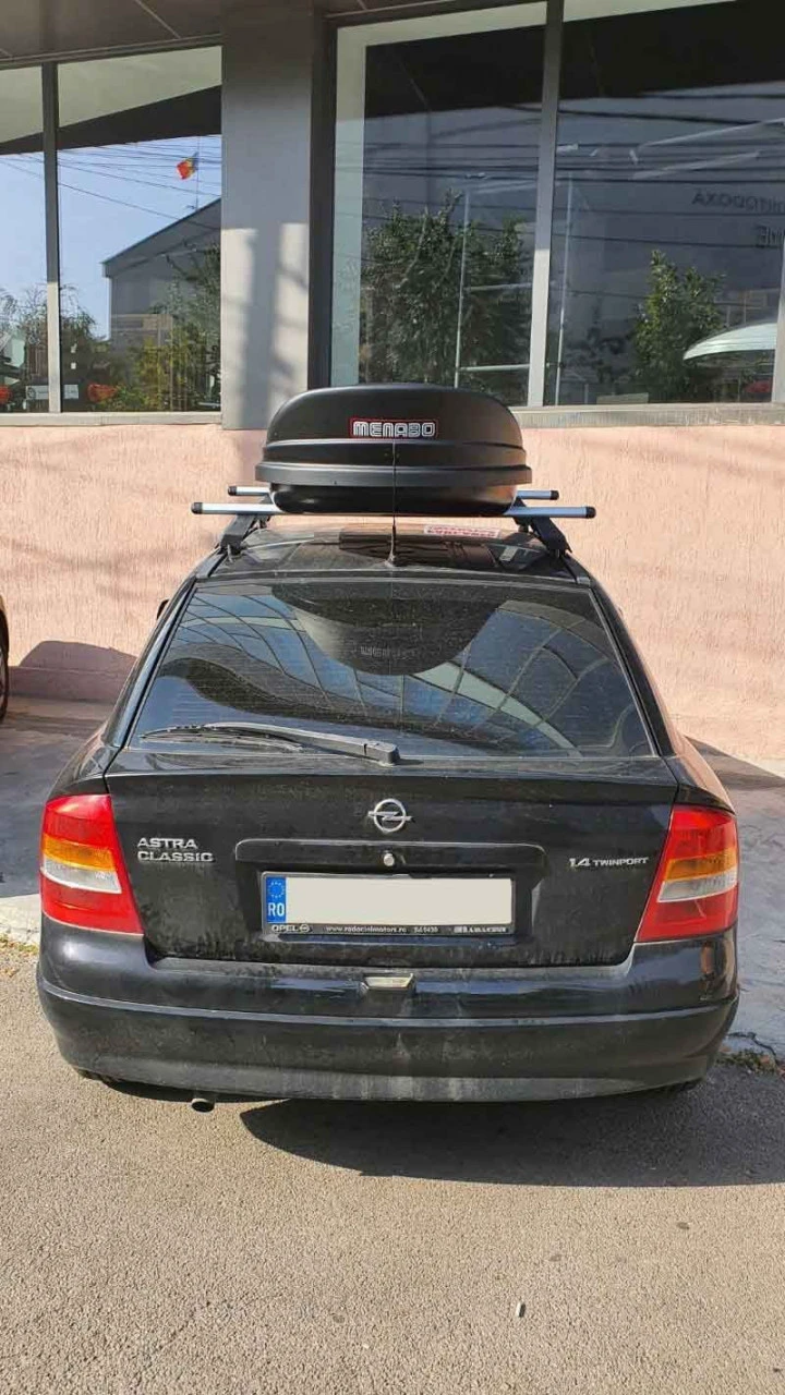7. Bare transversale Menabo Tema Aluminiu pentru Volkswagen Golf III (1H), 5 usi, model 1991-1999