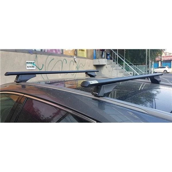 10. Bare transversale Menabo Tiger Black pentru Fiat Panda II Cross 2004-2014