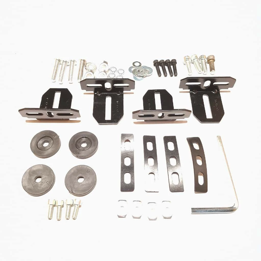 9. Bare transversale Menabo Delta Silver pentru Citroen Nemo Van, model 2008+