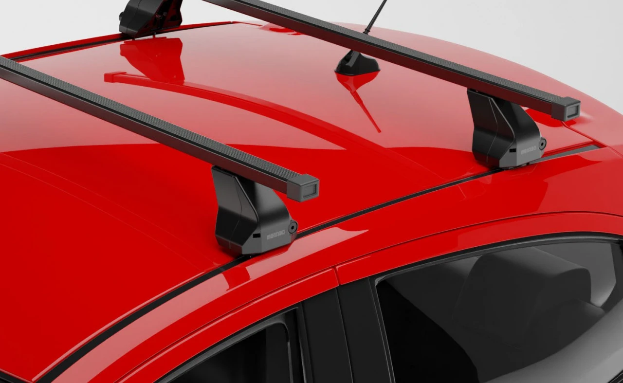 5. Bare transversale Menabo Omega Otel pentru BMW Serie 1 (F21), 3 usi, model 2015-2019