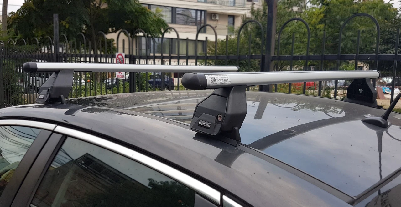 7. Bare transversale Menabo Tema Aluminiu pentru Opel Corsa (D), 3 usi, model 2011-2014
