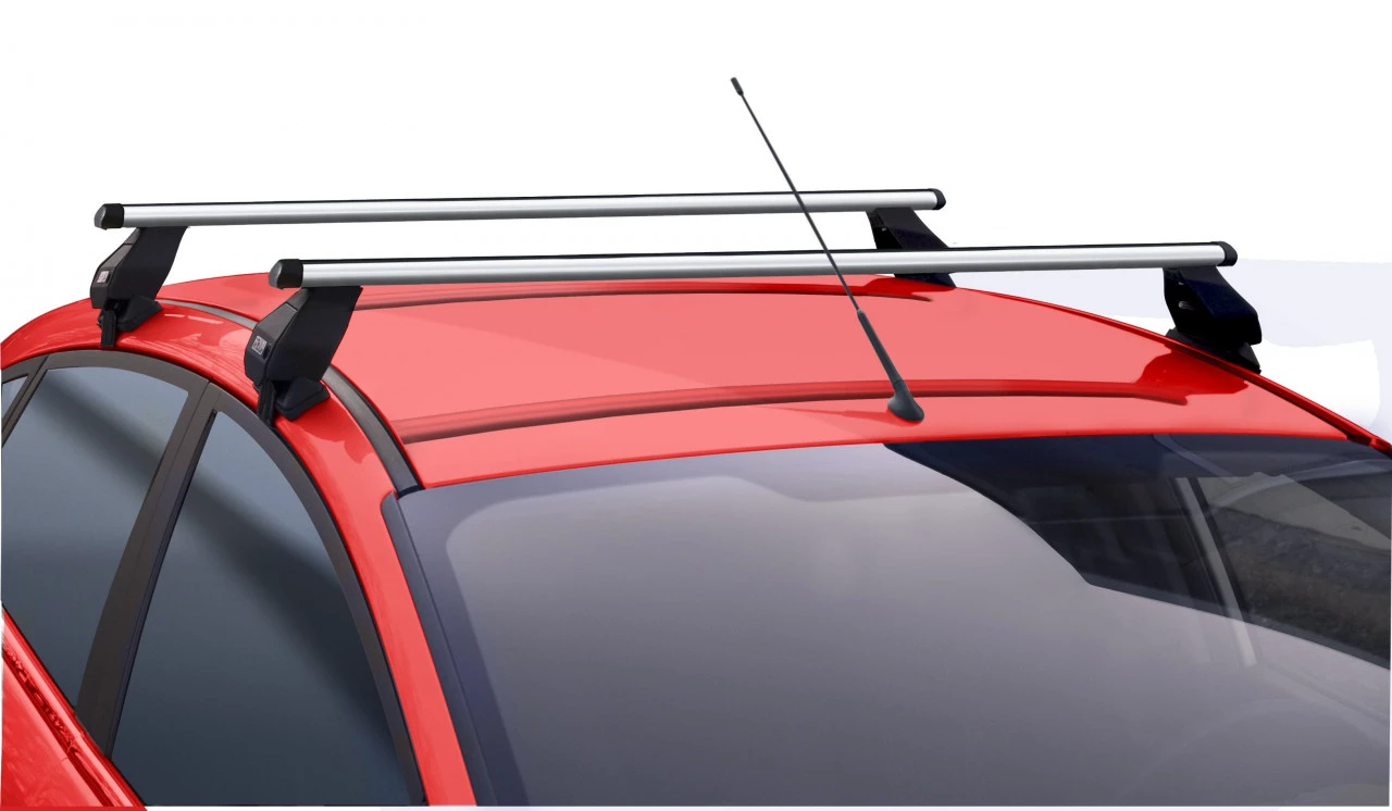 4. Bare transversale Menabo Tema Aluminiu pentru Skoda Superb (3U), 4 usi, model 2001-2008