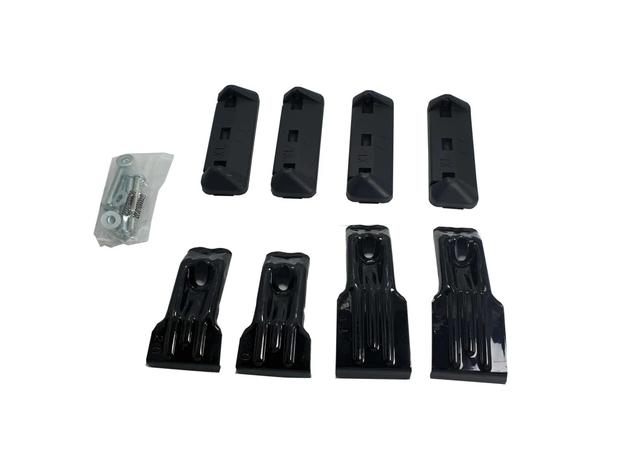 1. Kit de prindere Menabo FIX021G pentru bare transversale Tema / Tema Aluminiu