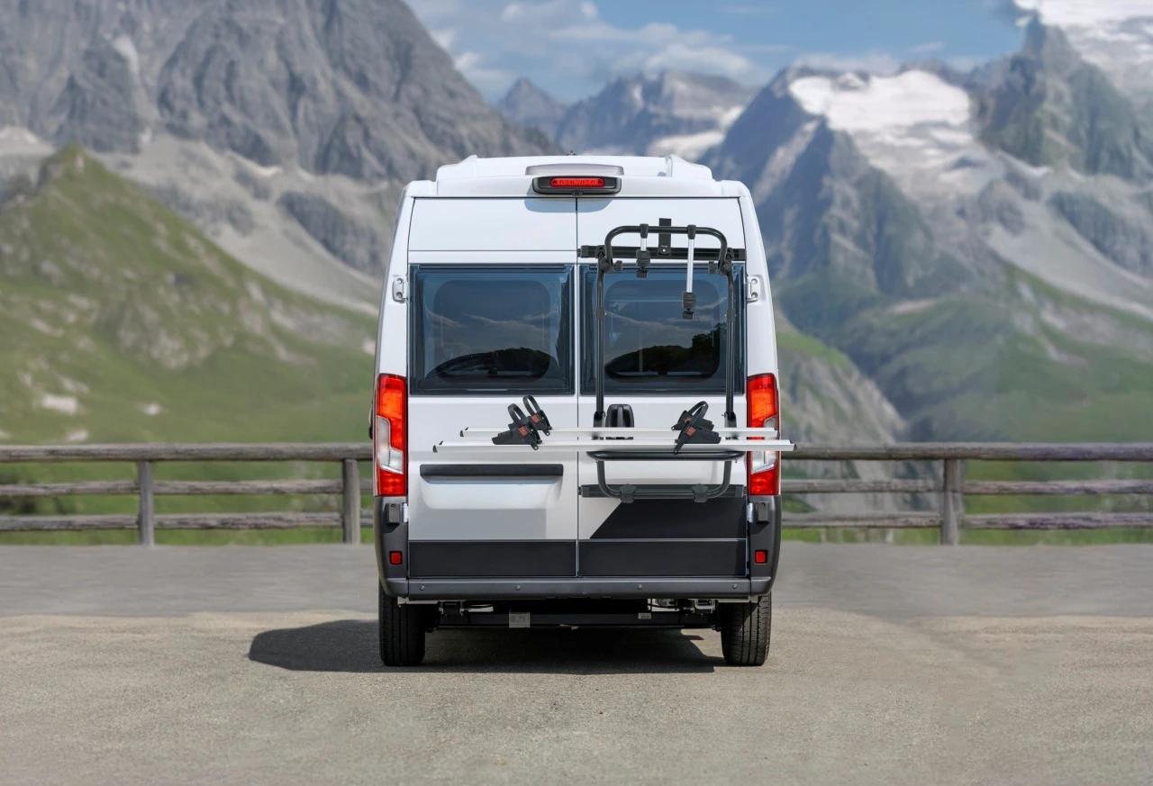6. Suport biciclete autorulota Menabo Tremont Mercedes Benz Sprinter 907/910, model 2018+