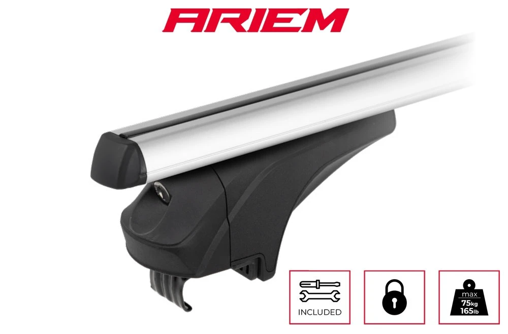 8. Bare transversale Menabo Ariem Silver pentru BMW Serie 3 (F31) Touring 2012-2015