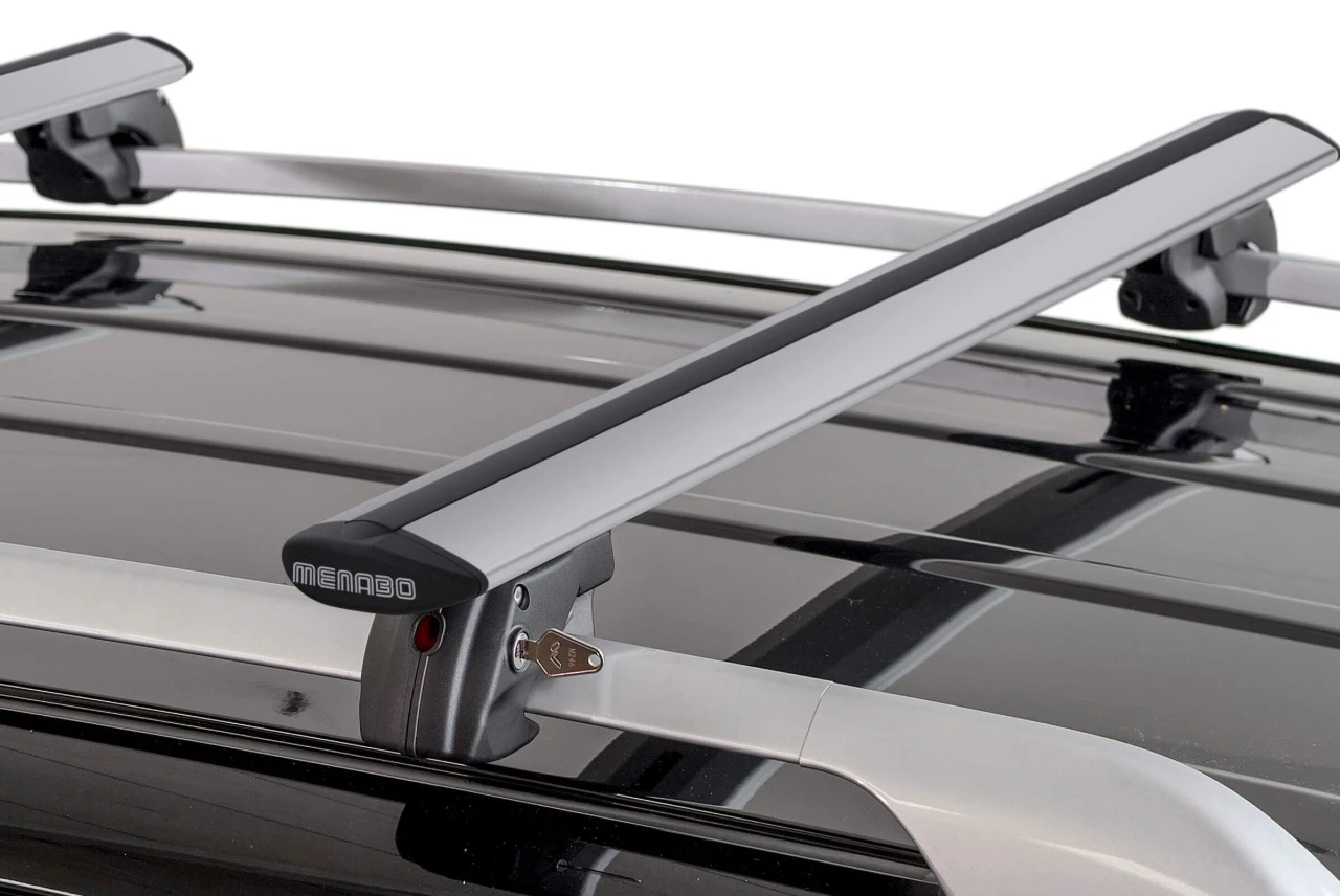 8. Bare transversale Menabo Fender Silver XL pentru Volkswagen Touran I (1T) 2003-2010