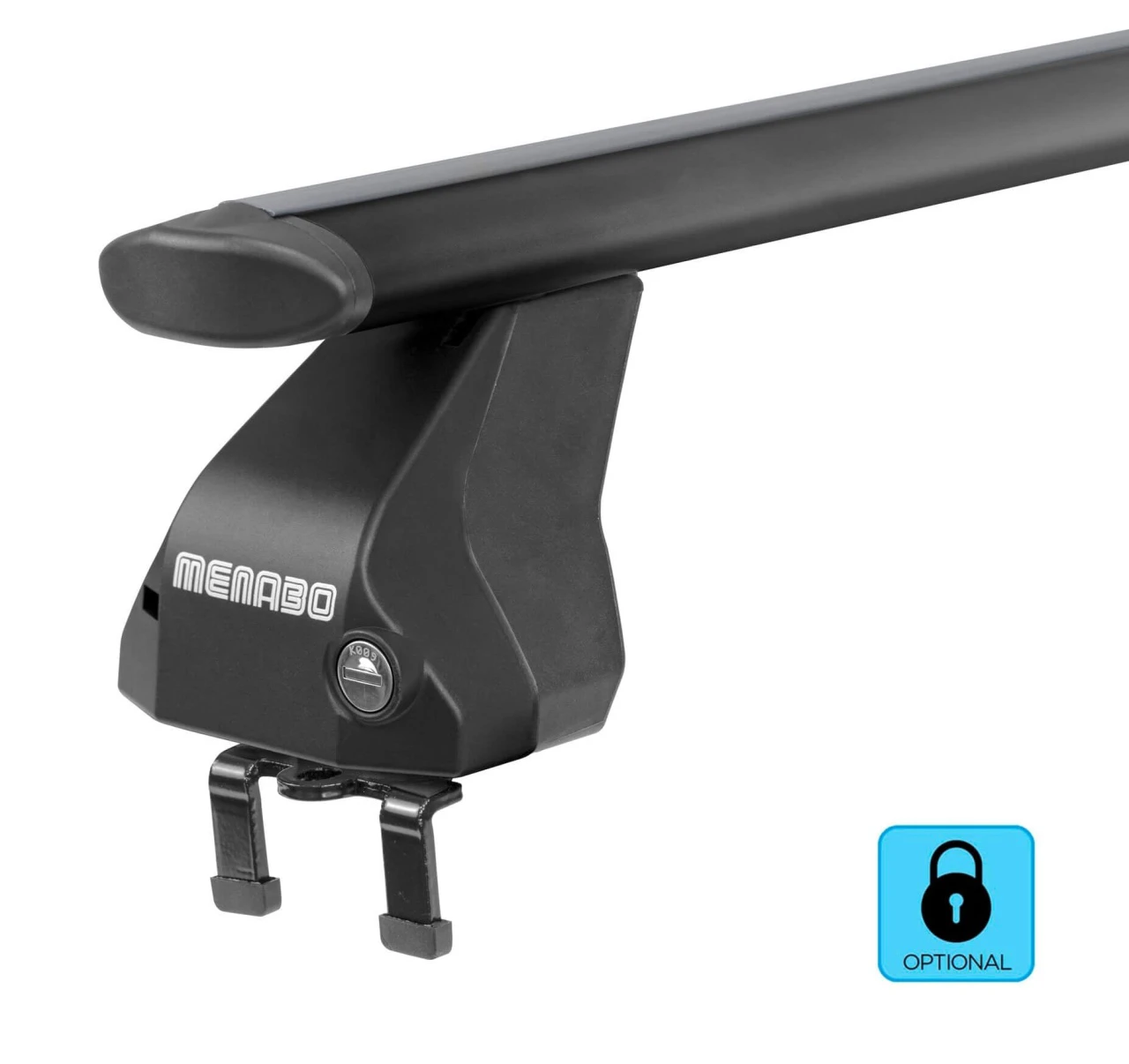 2. Bare transversale Menabo Omega Plus Black pentru Mazda Cx-5 (KE), 5 usi, model 2015-2017