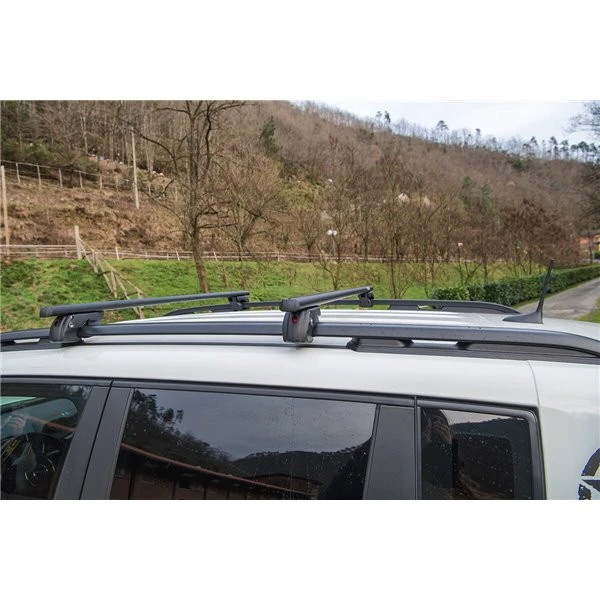 5. Bare transversale Menabo Sherman Black pentru Opel Omega Break 1986-2004