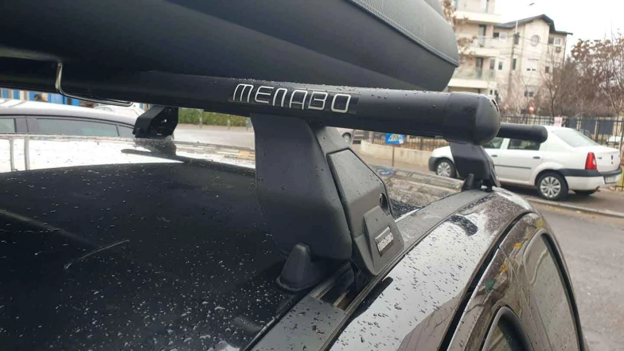 5. Bare transversale Menabo Tema Otel pentru Opel Corsa (E), 5 usi, model 2015-2019