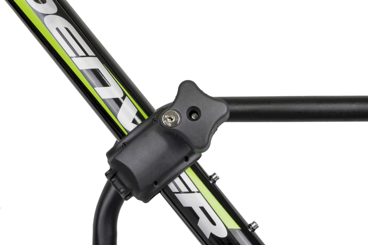 9. Suport biciclete Menabo Antares pentru 2 biciclete cu prindere pe carligul de remorcare, pliabil