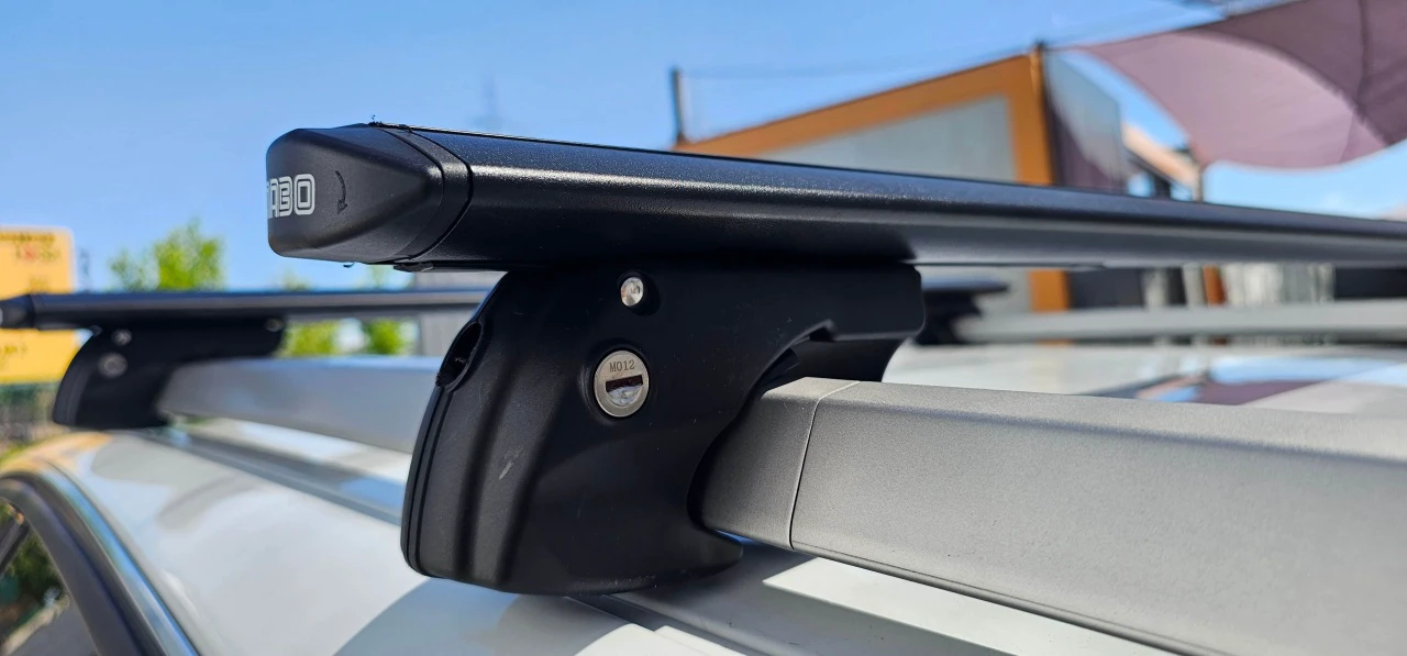 10. Bare transversale Menabo Fender Black XL pentru Lada Largus Cross 2012+