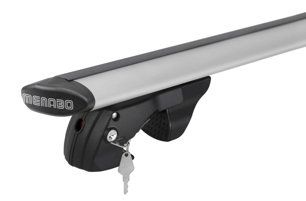 2. Bare transversale Menabo Fender Silver pentru Alfa Romeo 156 Crosswagon 2004-2007