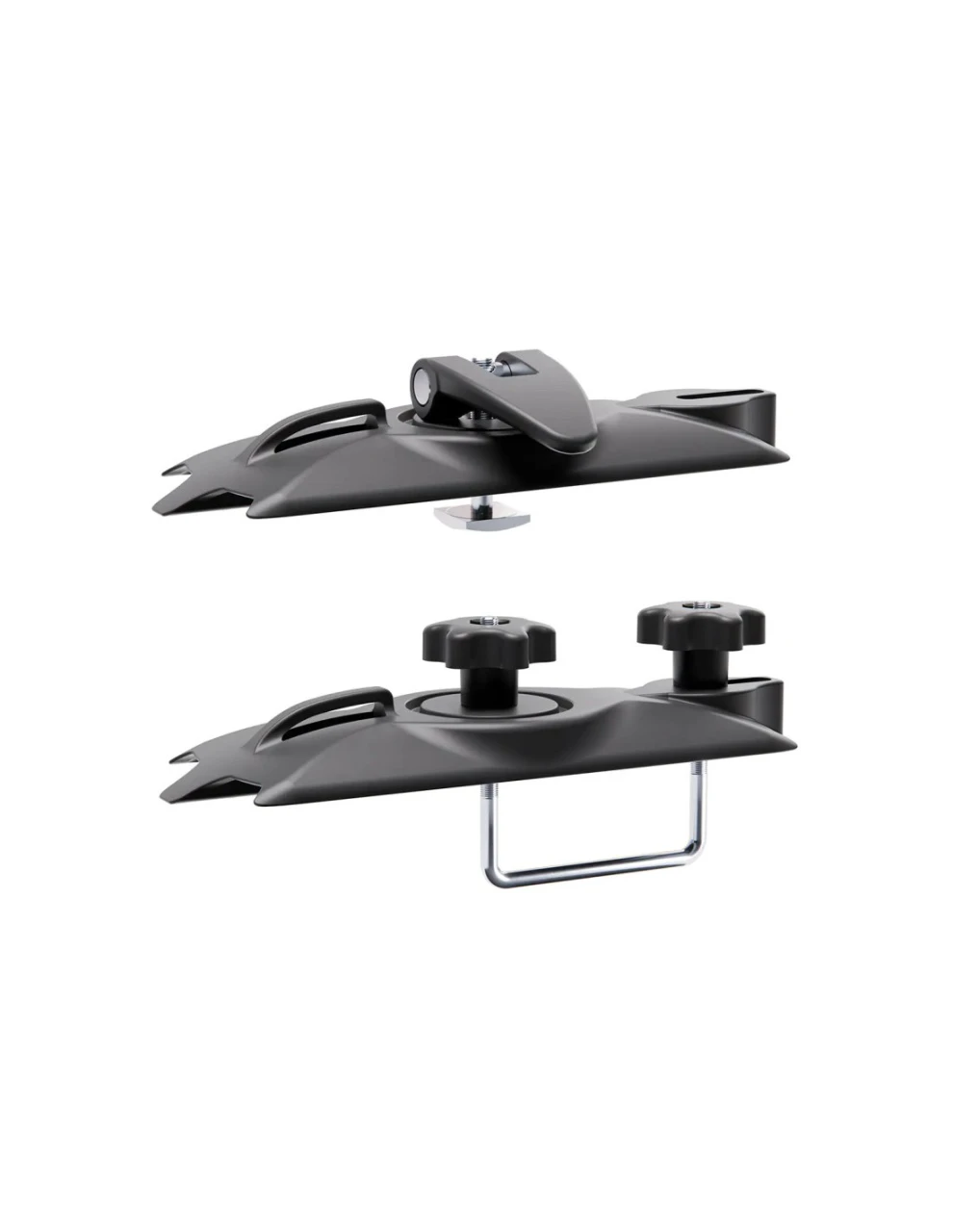 1. Kit de prindere U-60 mm / T-System Menabo Crab pentru cutii portbagaj