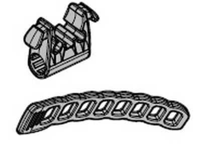 1. Set suport bicicleta diametru 25 mm Menabo