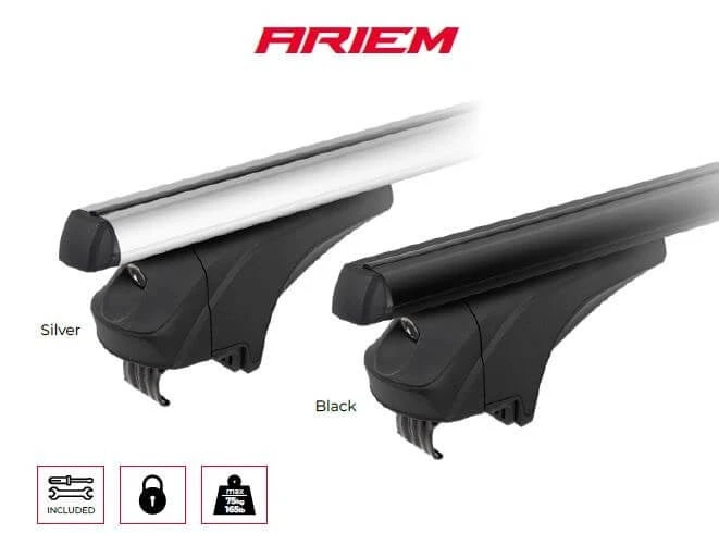 6. Bare transversale Menabo Ariem Black pentru BMW Serie 3 (F31) Touring 2012-2015
