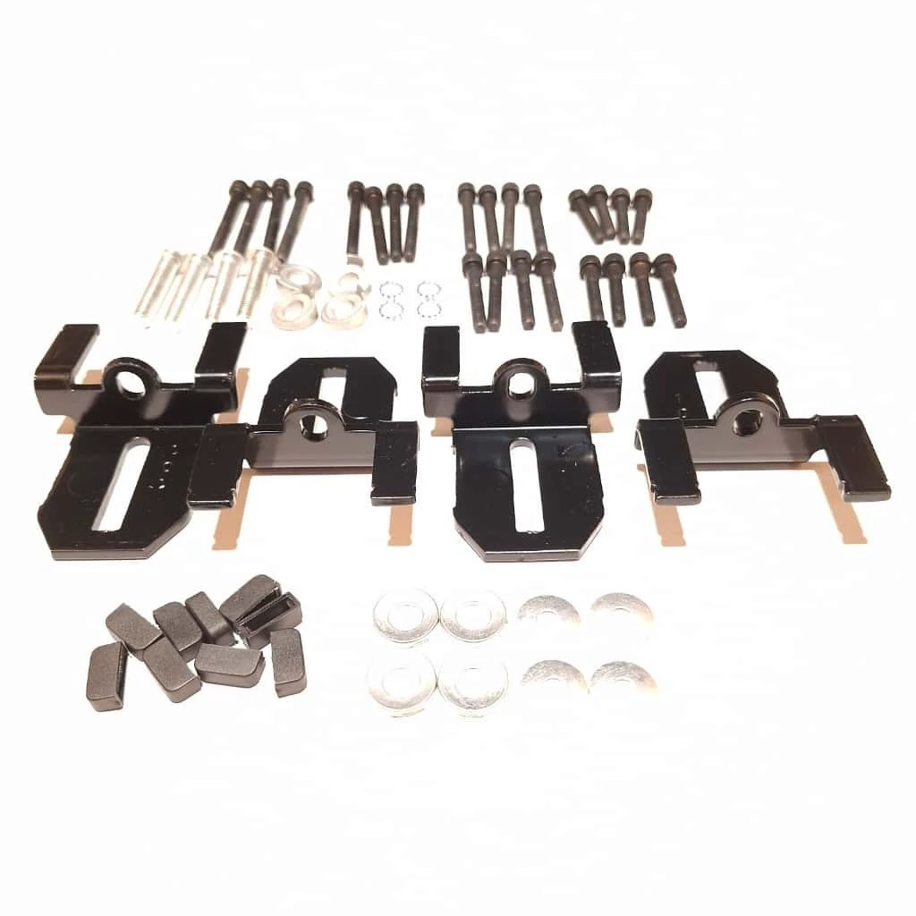 9. Bare transversale Menabo Delta Black pentru BMW Serie 3 (F30), 4 usi, model 2012-2015