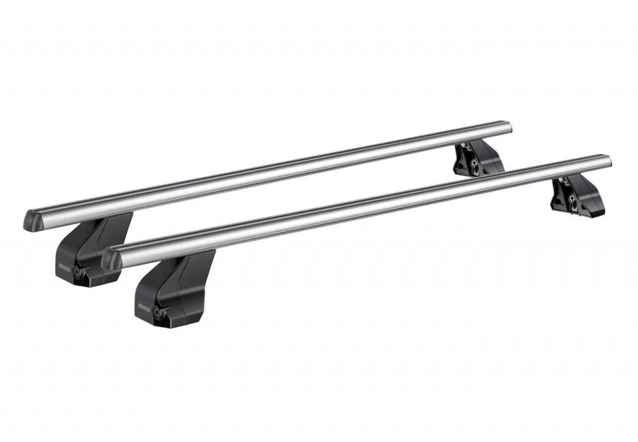 1. Bare transversale Menabo Omega Aluminiu pentru BMW Serie 5 (G30), 4 usi, model 2017+