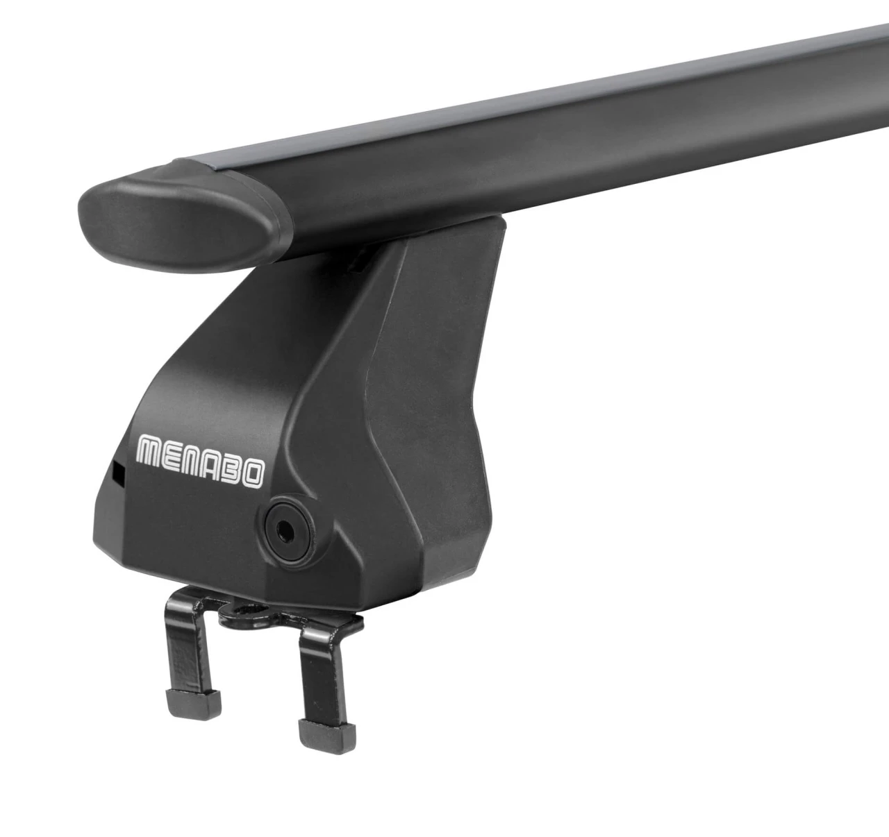 3. Bare transversale Menabo Omega Plus Black pentru Fiat Doblo Restyling, model 2009-2010