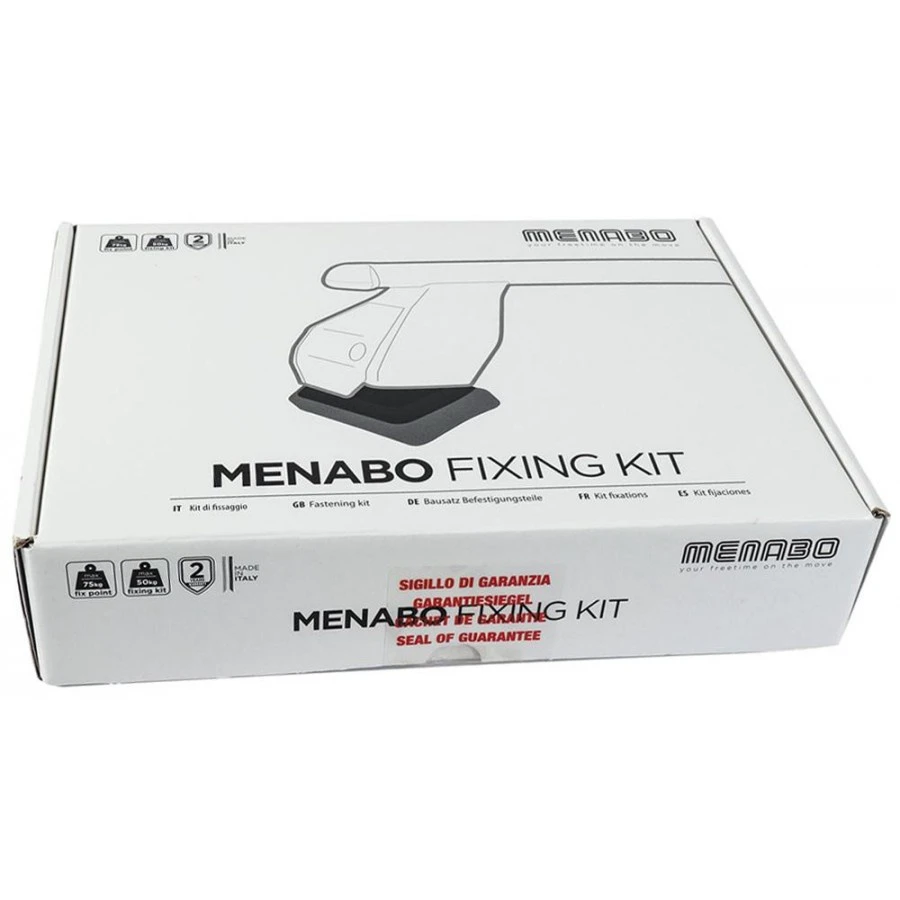 1. Kit de prindere Menabo KIT94G pentru bare transversale Delta / Omega
