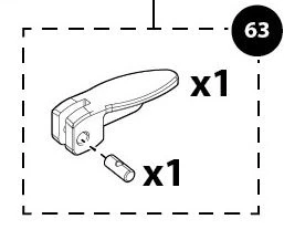 1. Maneta fara incuietoare pentru Menabo Juza / Chrono