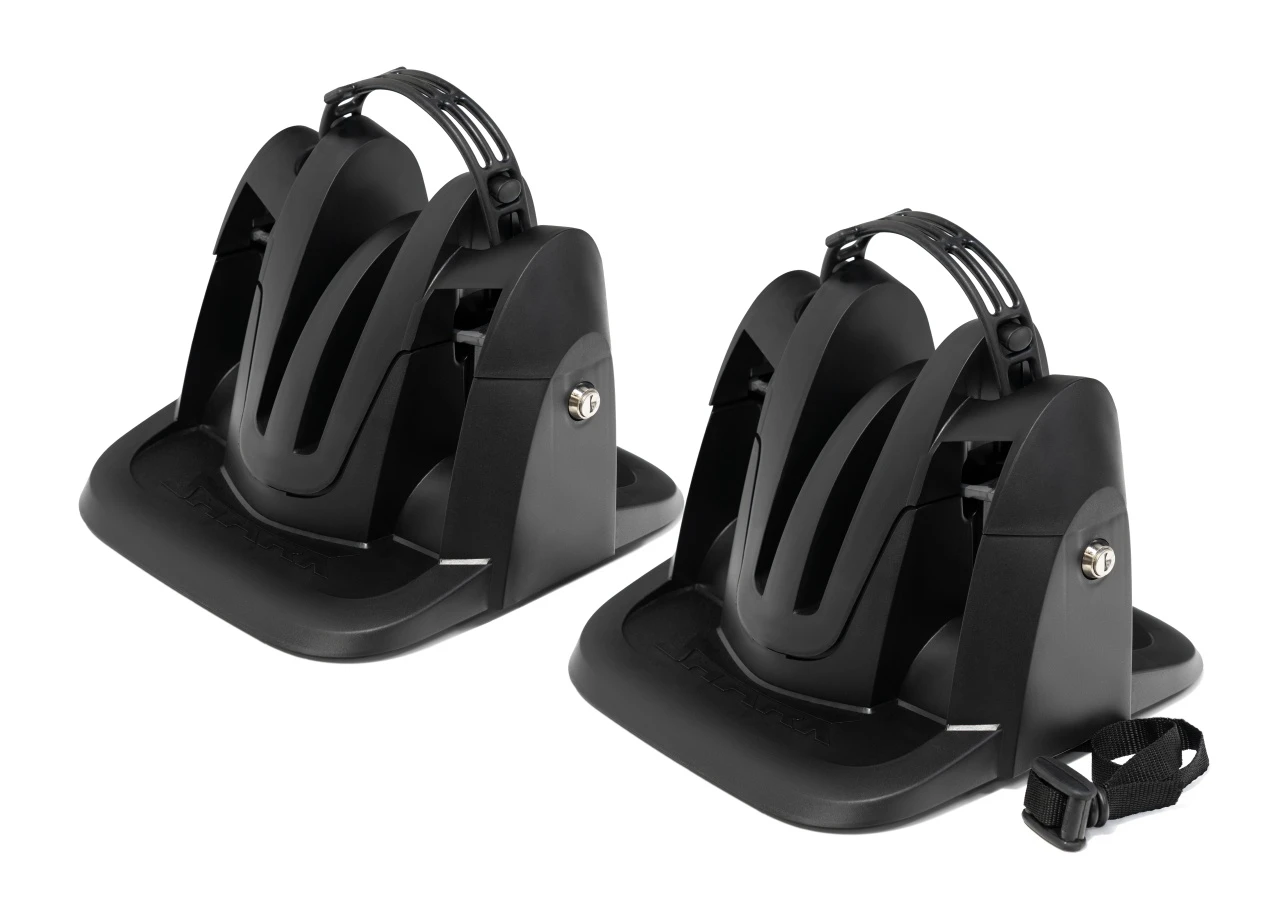 1. Suport schi Menabo Shark cu prindere magnetica, 2 perechi ski/snowboard