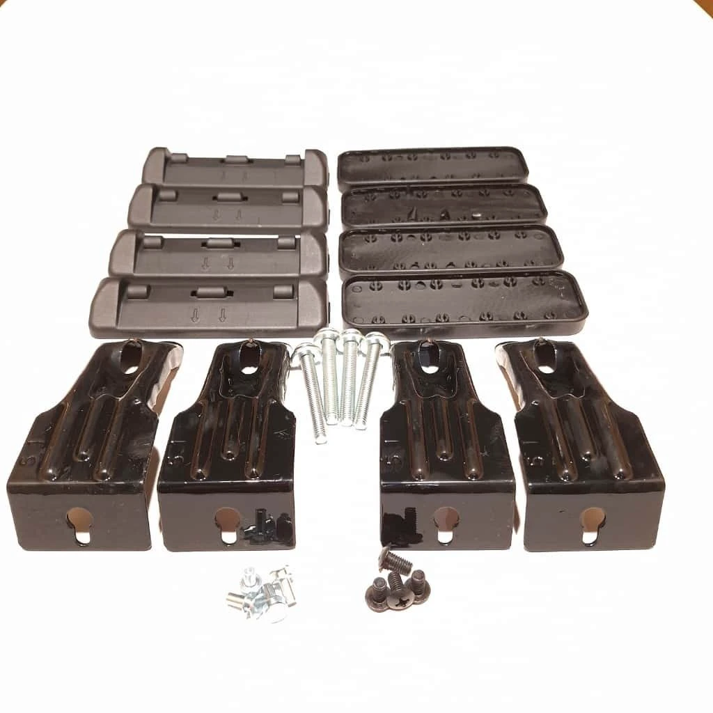 10. Bare transversale Menabo Delta Black pentru Fiat Tipo, 4 usi, model 2015+