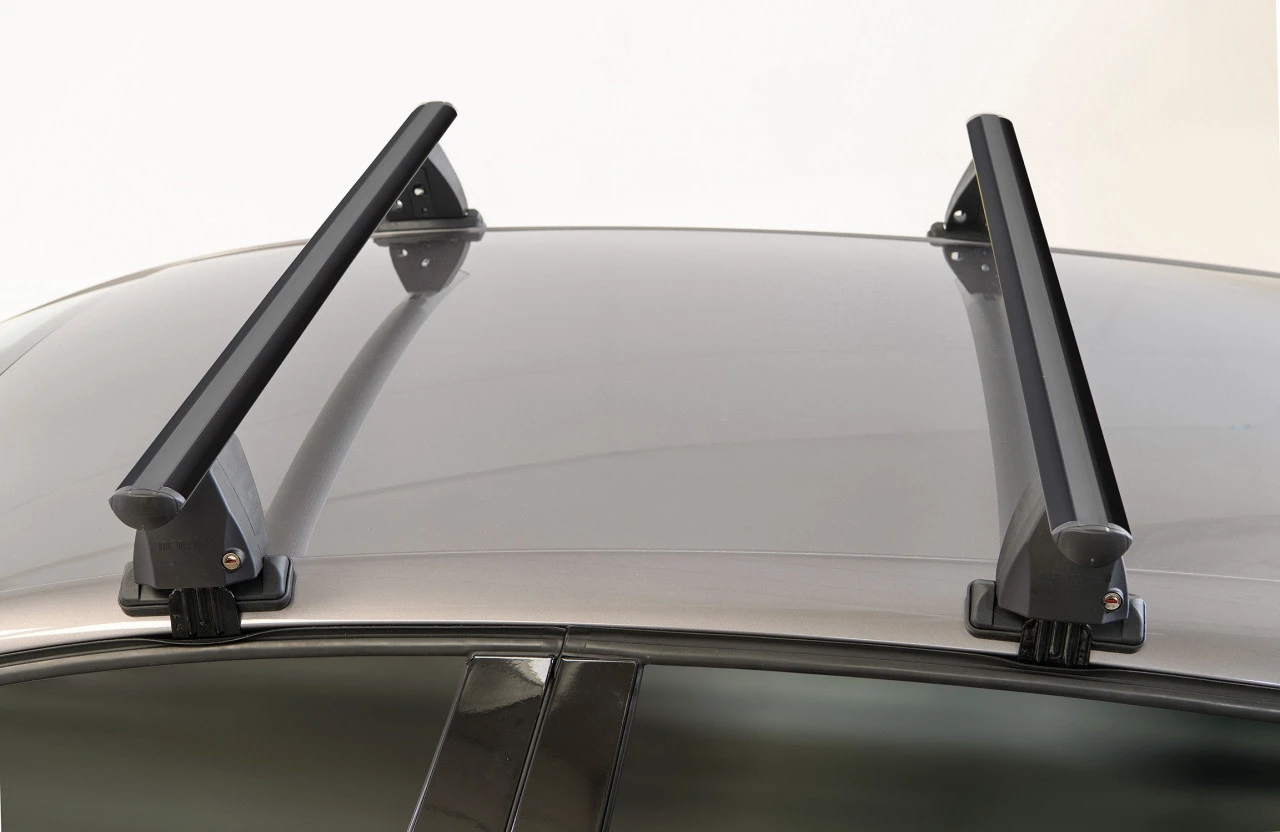 2. Bare transversale Menabo Delta Black pentru Suzuki Baleno, 5 usi, model 2015-2019