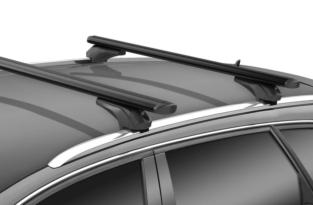6. Bare transversale Menabo Sonic Black pentru Volkswagen Touareg II (7P) 2014-2018