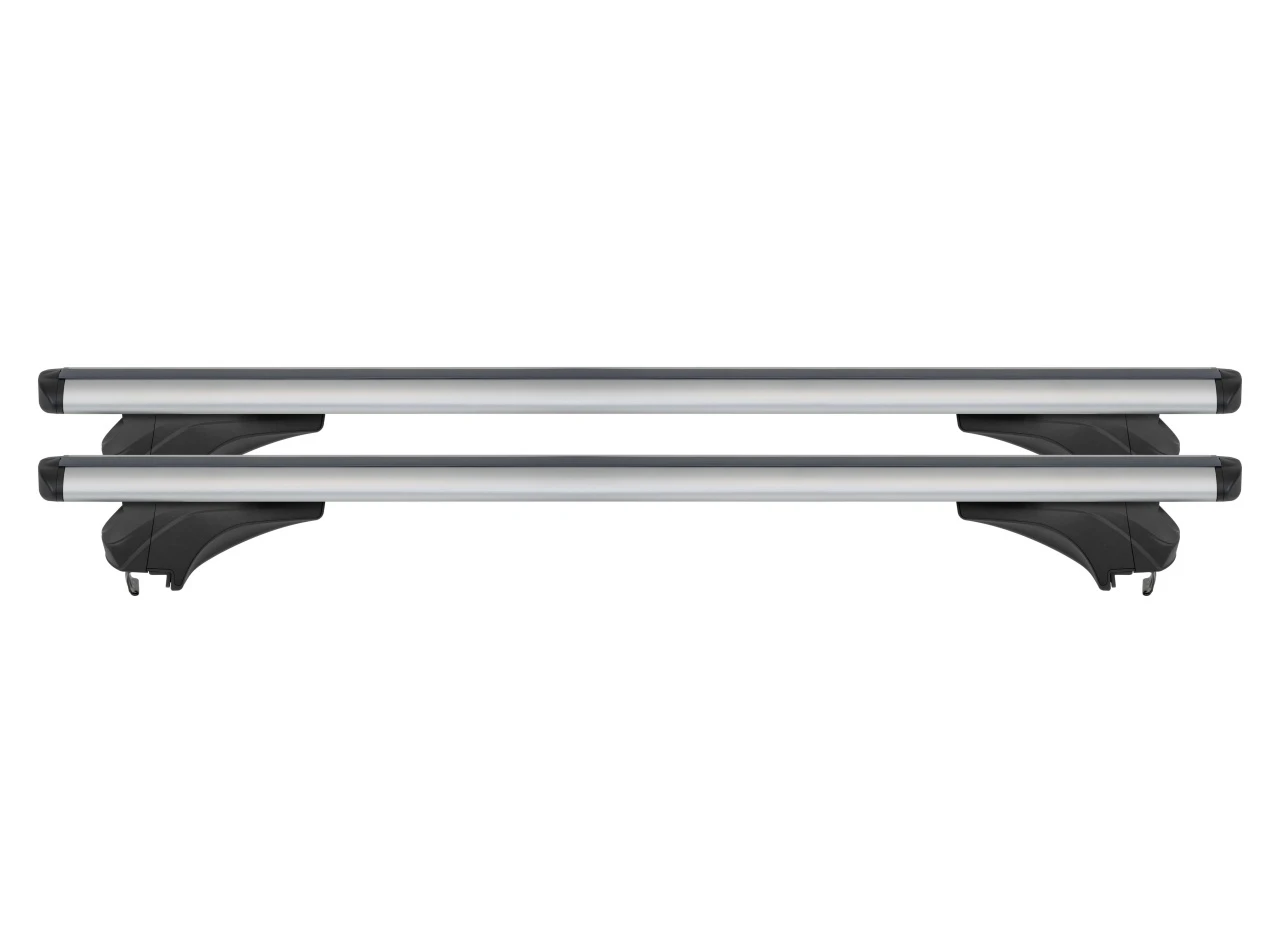 1. Bare transversale Menabo Sonic Silver pentru bare longitudinale