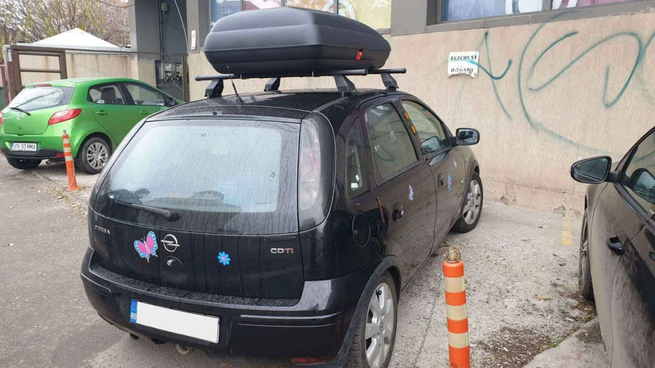 4. Bare transversale Menabo Tema Otel pentru Opel Meriva (A), 5 usi, model 2003-2009