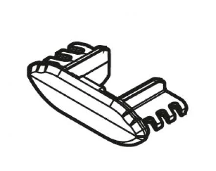 1. Capace pentru profilul de aluminiu al suportului Menabo Pro Tour