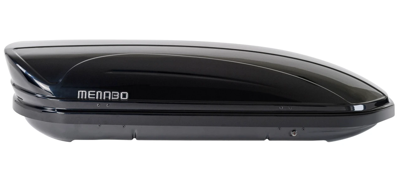 5. Cutie portbagaj Menabo Mania 580 ABS Black,225x89x36cm