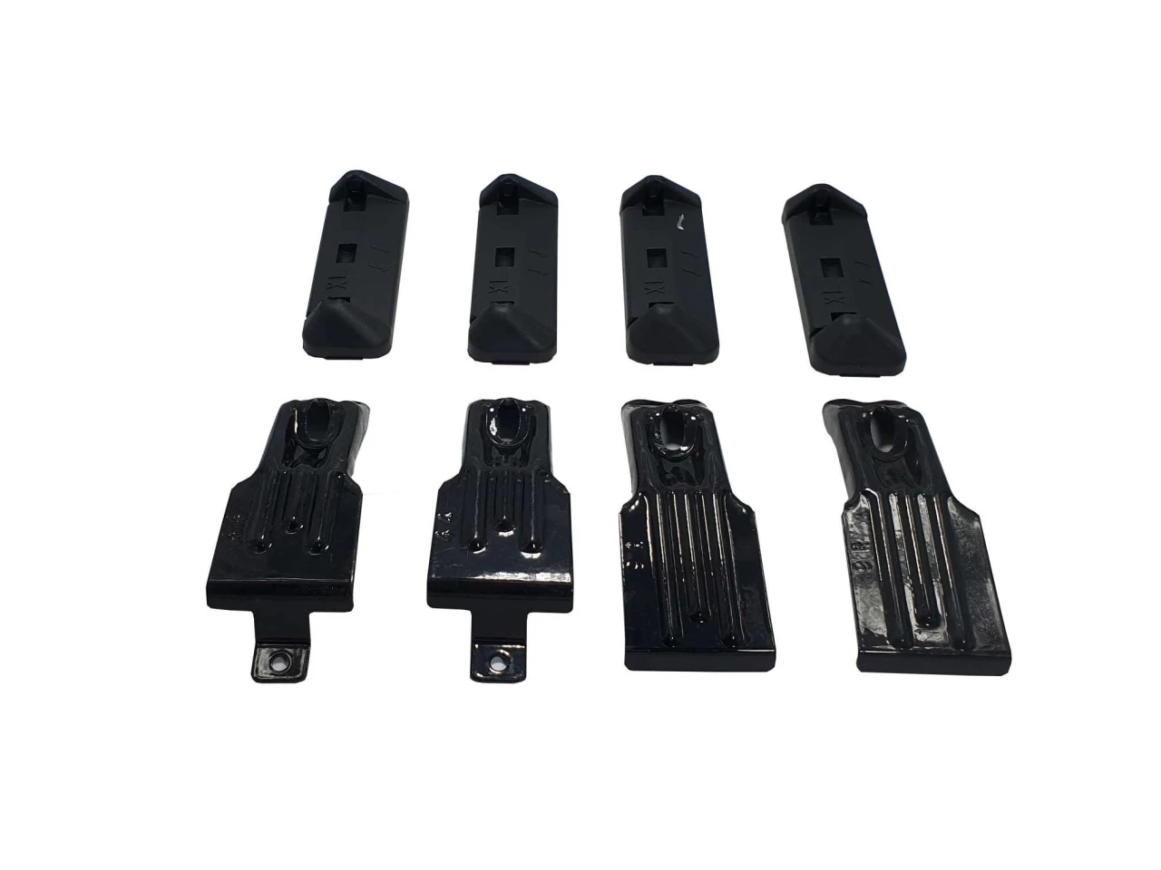 1. Kit de prindere Menabo FIX044G pentru bare transversale Tema / Tema Aluminiu