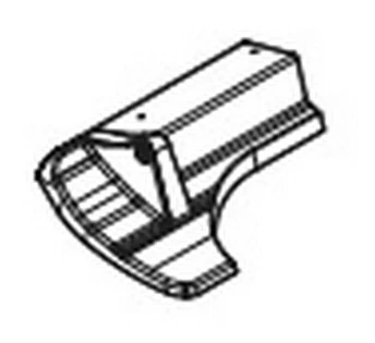 1. Set spoiler stanga pentru suportul de biciclete Menabo Altair