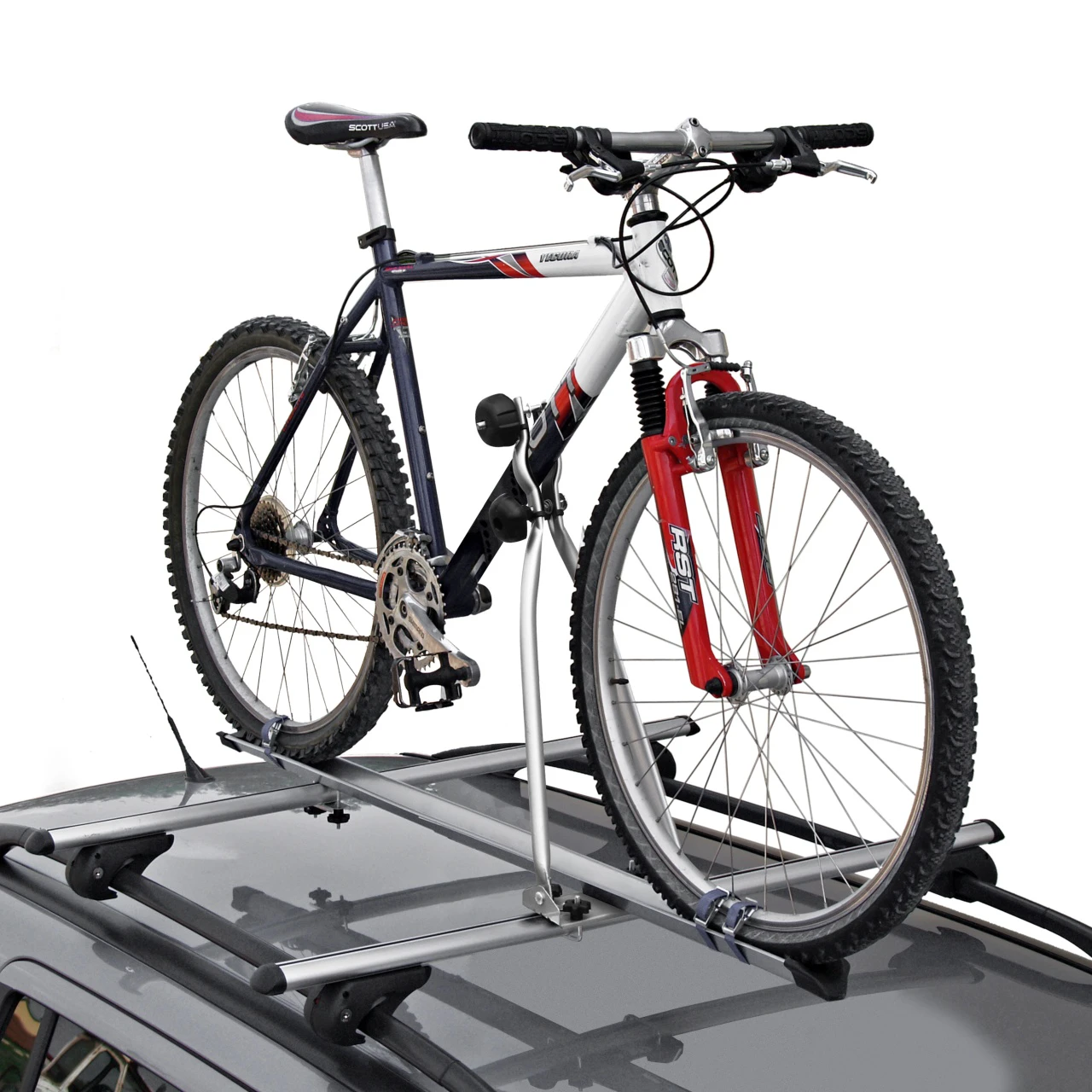 5. Suport bicicleta Menabo Huggy cu prindere pe bare transversale