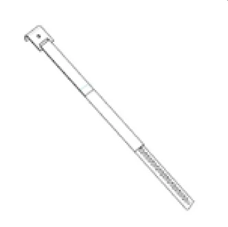 1. Set banda metalica pentru suportul de biciclete Menabo Logic
