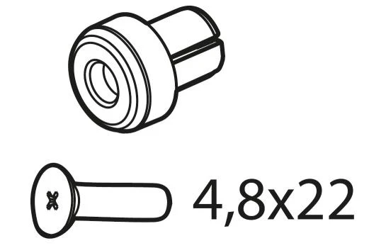 1. Set capace diametru 25 mm Menabo