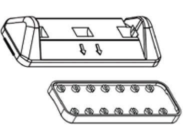 1. Set tampoane de cauciuc pentru talpile Menabo Tema