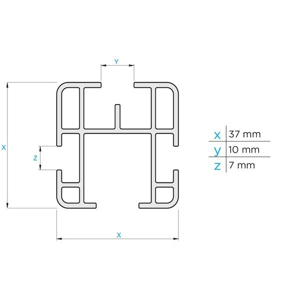 6. Bare transversale Dacia Dokker Van, model 2013+, aluminiu, Menabo Professional