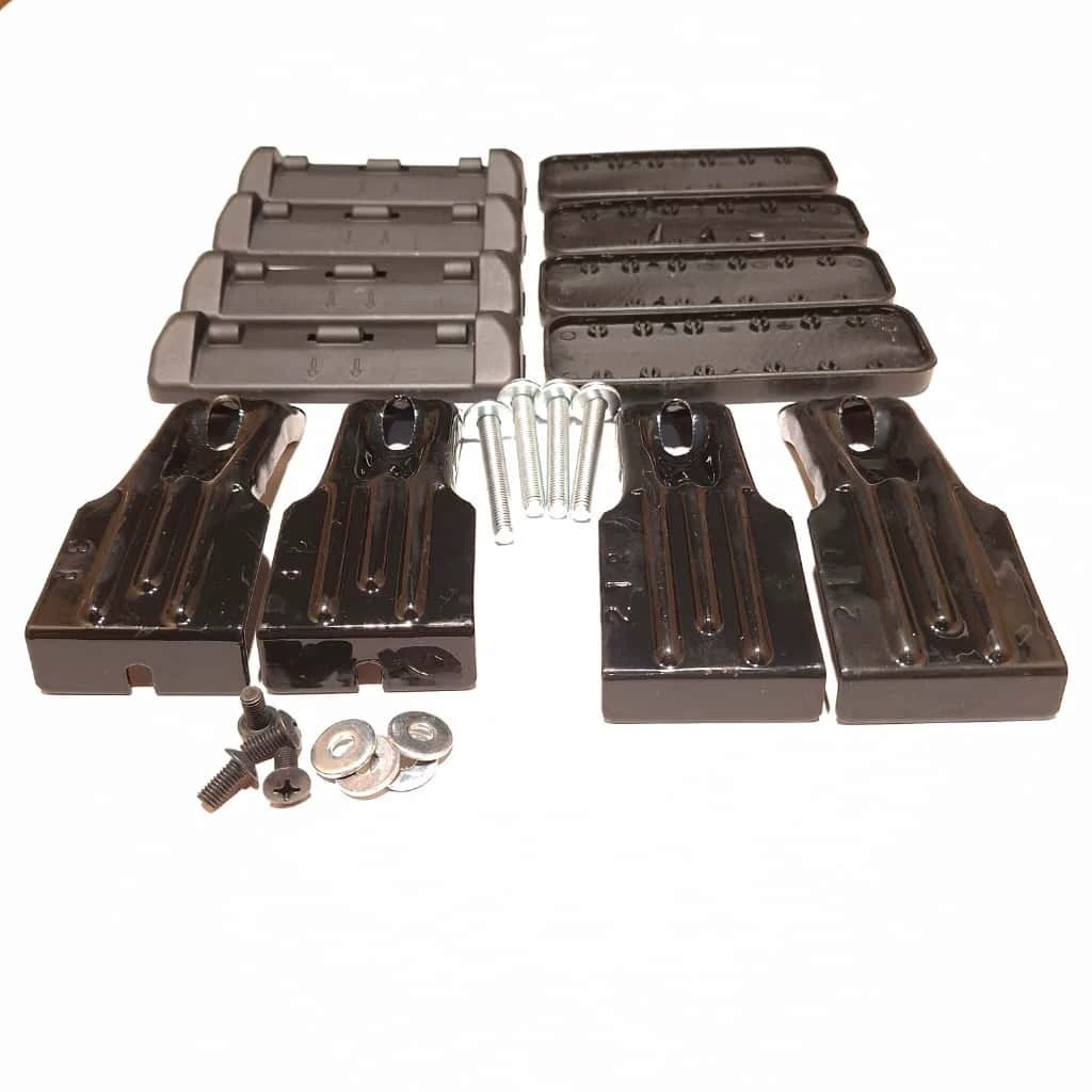 10. Bare transversale Menabo Delta Black pentru Seat Mii, 5 usi, model 2012+