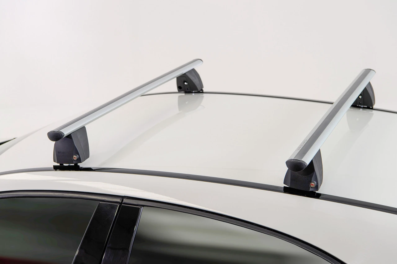 2. Bare transversale Menabo Delta Silver pentru BMW Serie 1 (F21), 3 usi, model 2012-2015