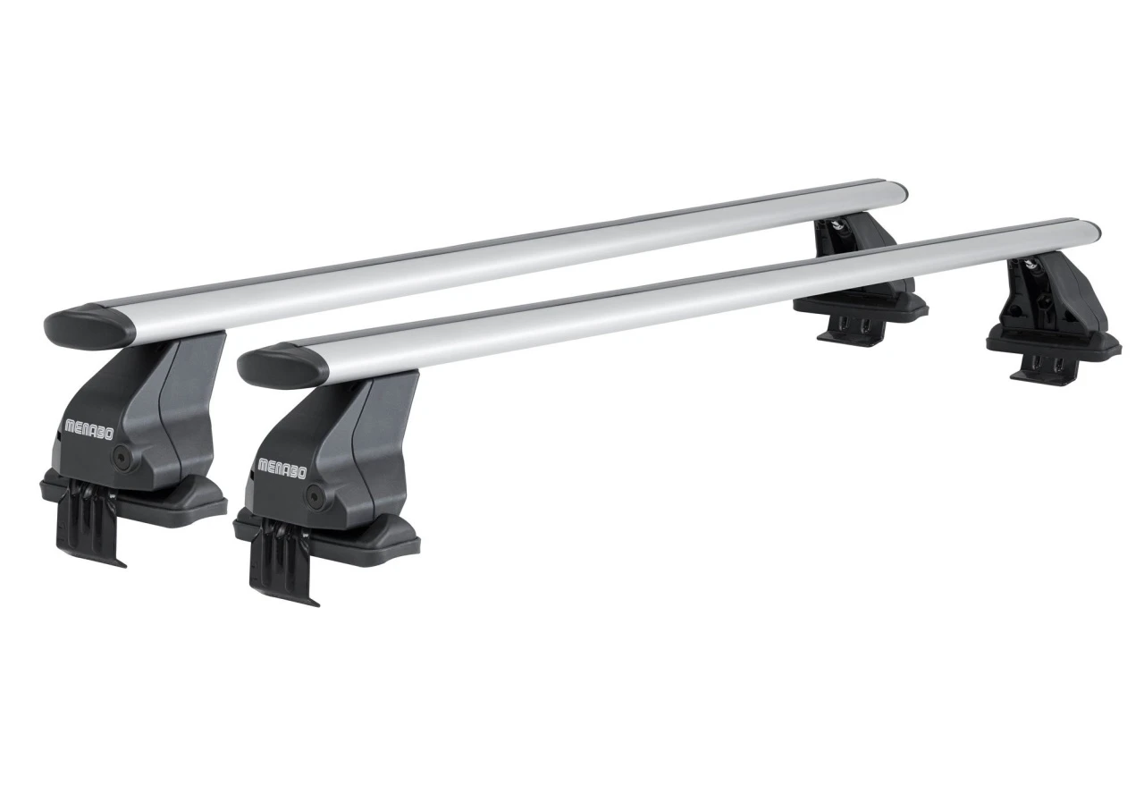 1. Bare transversale Menabo Omega Plus Aluminiu pentru Ford Ecosport, 5 usi, model 2017+