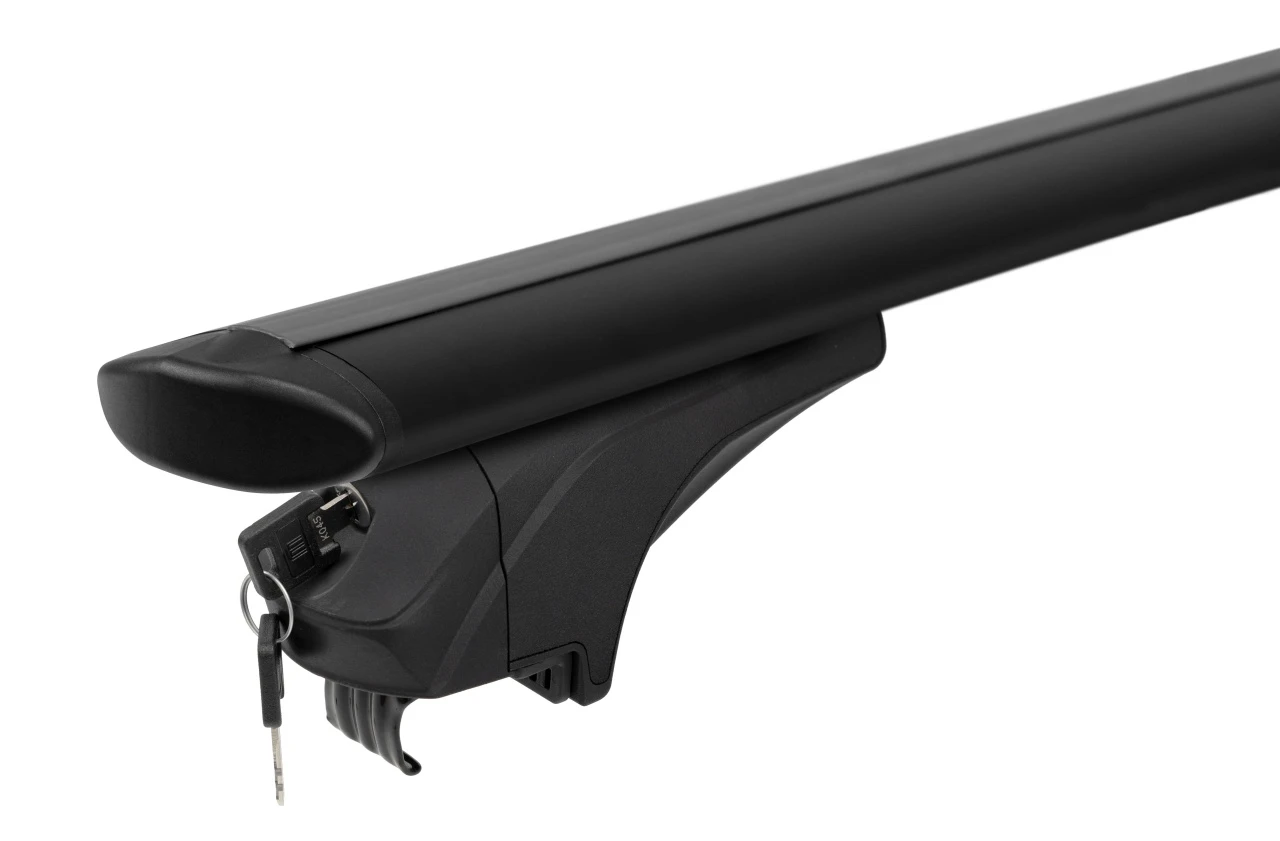 2. Bare transversale Menabo Sonic Black pentru Volkswagen Polo V (6R) Cross 2009-2014