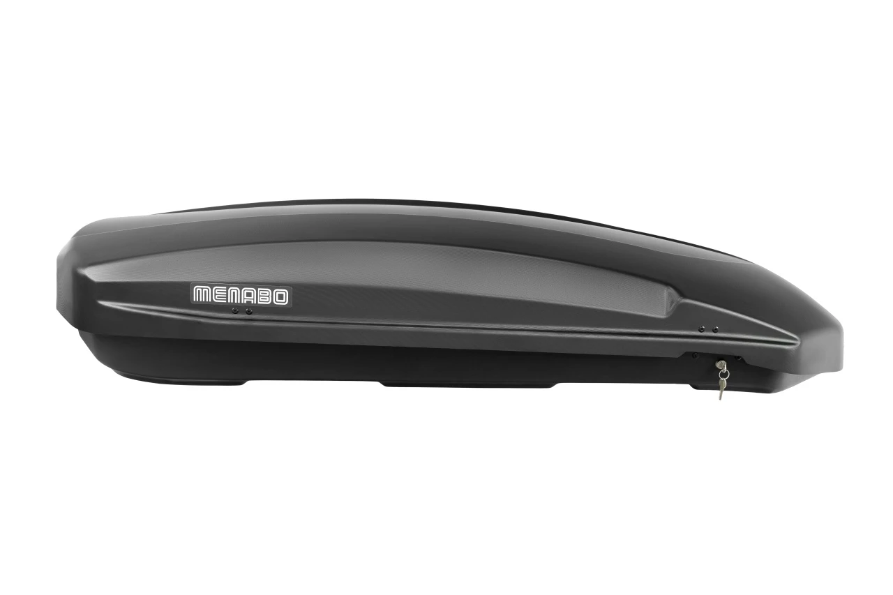3. Cutie portbagaj Menabo Satellite 550 ABS Dark, 198x94x36 cm