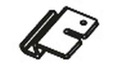 1. Placa exterioara pentru barele transversale Menabo Pick Up