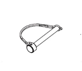 1. Set suporti de cauciuc pentru suportul de biciclete Menabo Stand Up