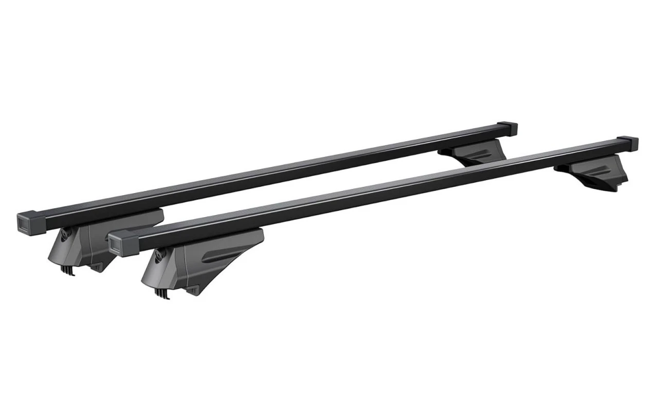 1. Bare transversale Menabo Elefant Black XL pentru bare longitudinale
