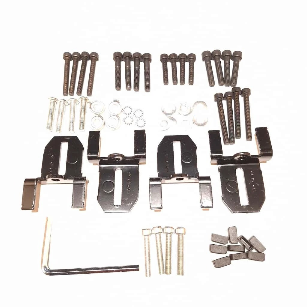10. Bare transversale Menabo Omega Plus Aluminiu pentru BMW Serie 1 (F40), 5 usi, model 2019+